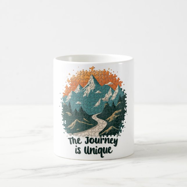 Mug Le voyage est unique (Centre)