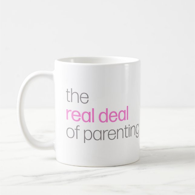 Mug Le vrai marché de l'éducation parentale (Gauche)