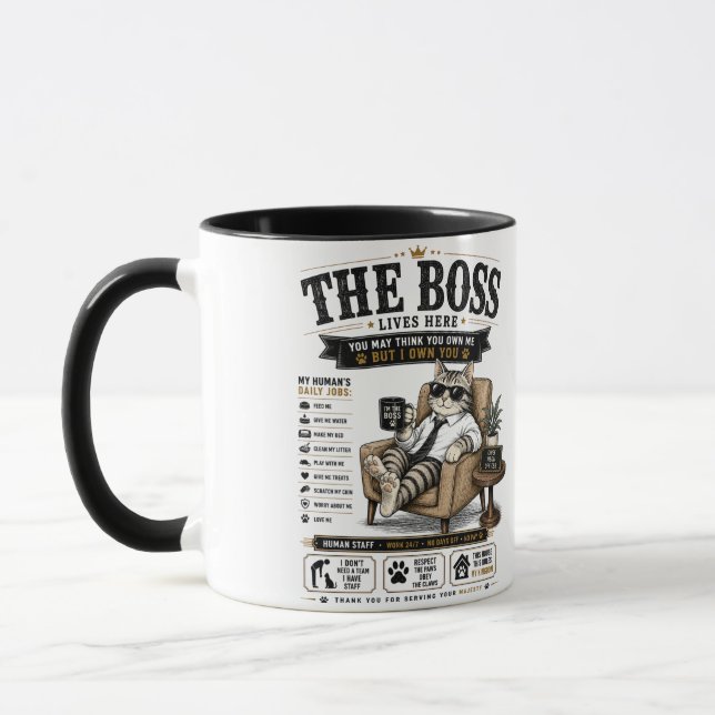 Mug Le Vrai Patron (Gauche)