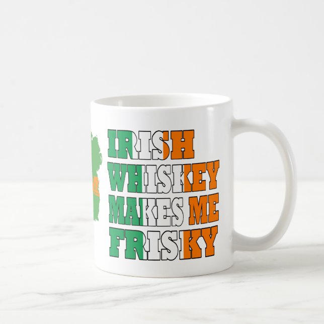 Mug Le whisky irlandais me rend frisquet (Droite)