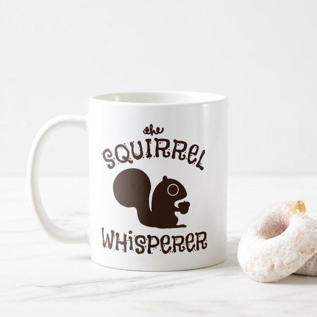 Mug Le Whisperer d'écureuil | Drôle café Amoureux des  (Avec donut)
