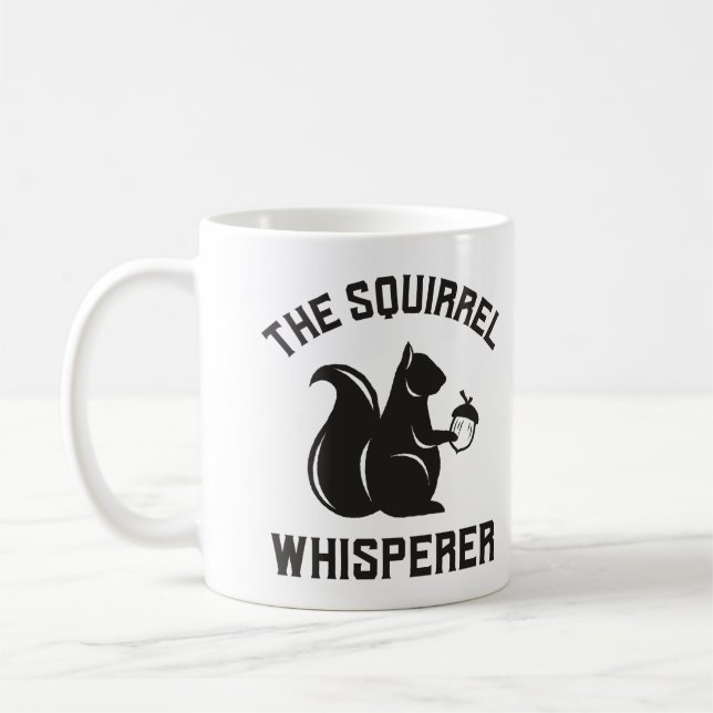Mug Le Whisperer d'écureuil | Écureuil (Gauche)
