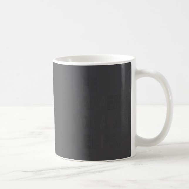 Mug Le Yoga Aide à Vivre  (Droite)