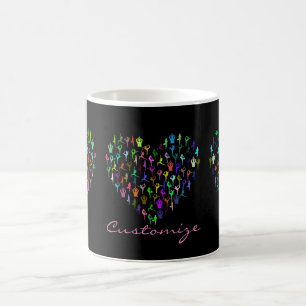 Mug Le yoga fait le coeur Thunder_Cove