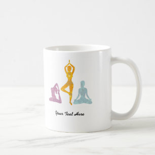 Mug Le yoga pose (personnalisable)