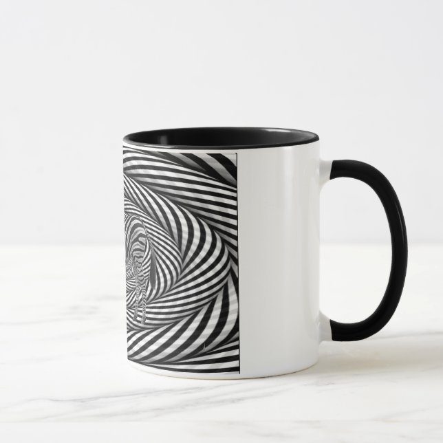 Mug Le zèbre brillent (Droite)