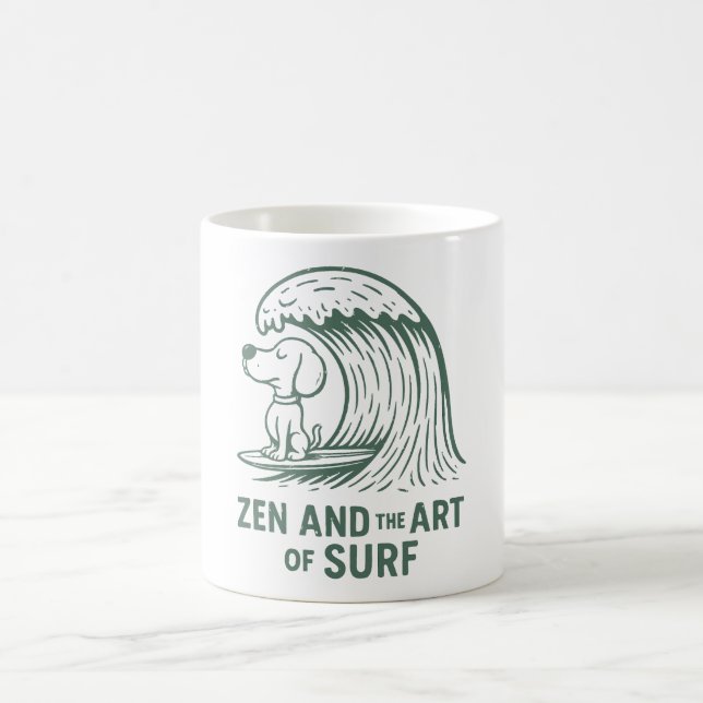 Mug Le zen et l'art du Surf (Centre)