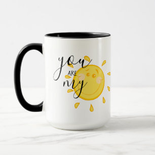 Mug LeahG Tu Es Mon Sunshine T'Aime À Lune Retour