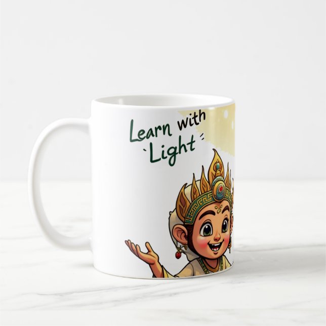Mug Learn with Light (Gauche)