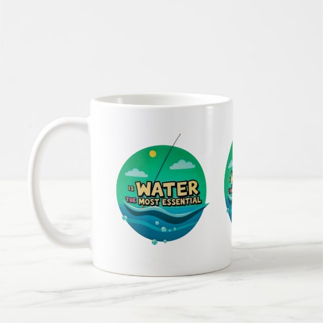 Mug L'eau est-elle la ressource la plus essentielle (Gauche)
