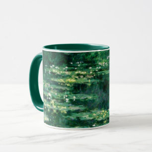 Mug L'EAU MENSONNE EN ÉTANG VERT par Claude Monet