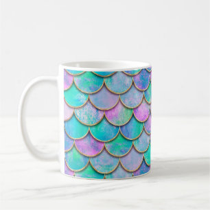 Mug L'échelle de poisson de sirène vague motif japonai