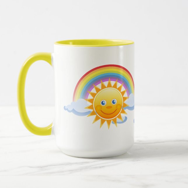 Mug L'école à la maison de bureau personnalisent des (Gauche)