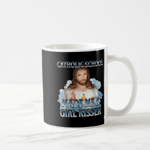 Mug L'École Catholique M'A Fait Une Fille Embrasser Jé