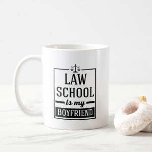 Mug L'école de droit est ma copie drôle d'étudiant
