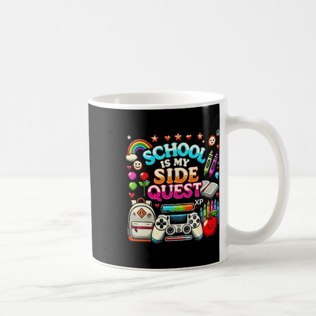 Mug L'école est ma quête secondaire Gaming Ck To Schoo (Droite)