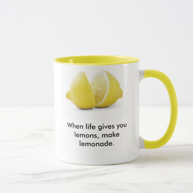 Mug Leçon de citrons ! (Droite)
