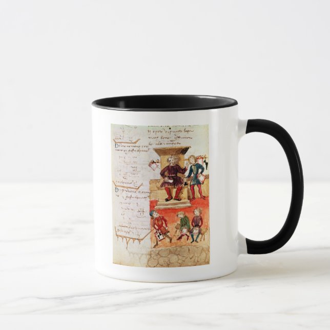 Mug Leçon de mathématiques, d'un traité mathématique (Droite)