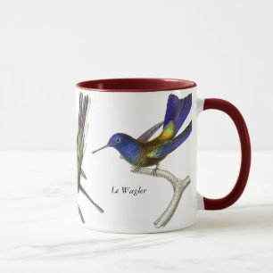 Mug Leçon de René Primevère - trois jolis colibris
