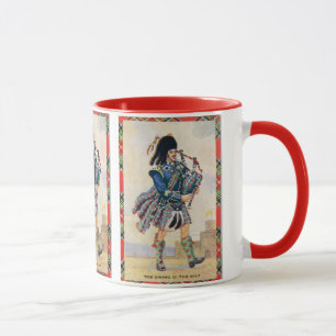 Mug L'Ecosse vintage, suivent les cornemuses