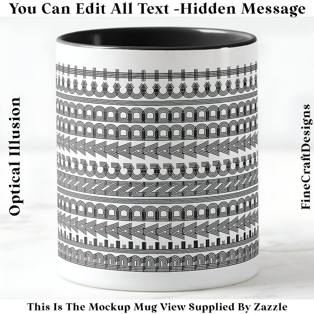 Mug Lecteur Accro Message Caché Drôle Nouveauté 111B (Créateur téléchargé)