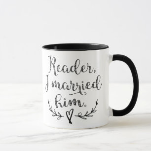 Mug Lecteur de Jane Eyre je l'ai épousé