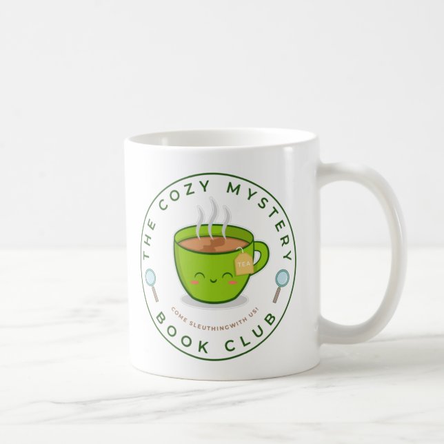 Mug Lecteur de mystère chaleureux et cosy Book Club (Droite)