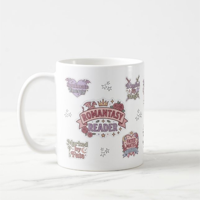 Mug Lecteur de Romantasy Livresque (Gauche)