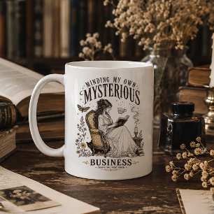 Mug Lecteur gothique de mes affaires mystérieuses