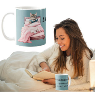 Mug Lecteur librocubiculaire amant livre bibliophile