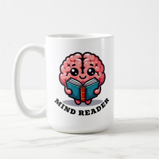 Mug Lecteur Mind avec nom Funny Pun