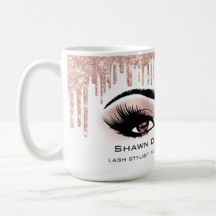 Mug Lecteurs de Parties scintillant Brown pour Rose Ey
