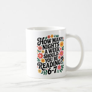 Mug Lecture Amusante 6 7 Six Sept Mème Professeur D'an