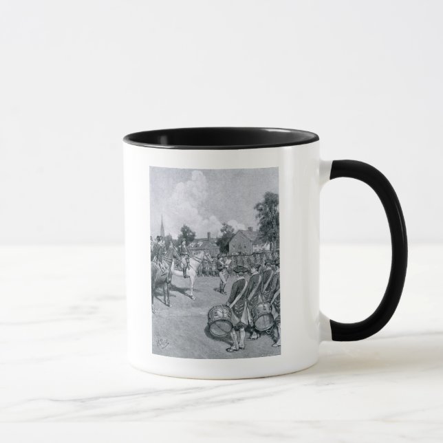 Mug Lecture de la déclaration avant Washington (Droite)