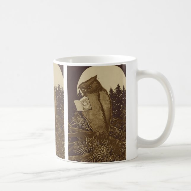 Mug Lecture de Owl par Moonlight (Droite)
