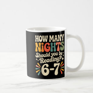 Mug Lecture drôle 6 7 Six Sept Mème Livre d'Englieache