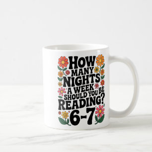 Mug Lecture drôle 6 7 Six Sept Mème Livre Englieacher 