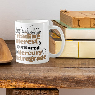 Mug Lecture et astrologie Citation amusante