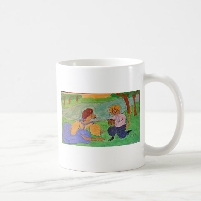 Mug Lecture par la rivière (Droite)
