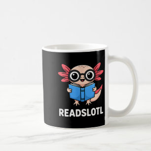 Mug Lectures amusantesolotl axolotl dessin animé lunet