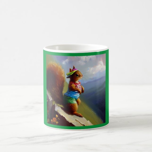 Mug L'écureuil en montagne (Centre)