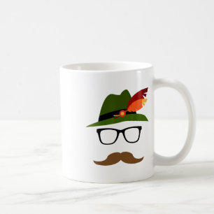 Mug Lederhosen Allemand Visage Gles Halloween Costume