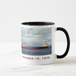 Mug L'Edmund Fitzgerald avec noms d'équipage