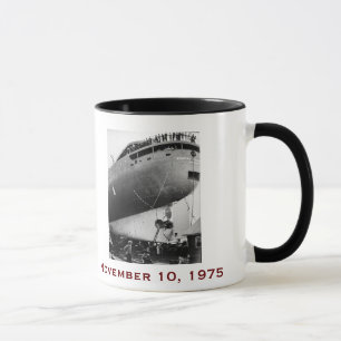 Mug L'Edmund Fitzgerald avec noms d'équipage