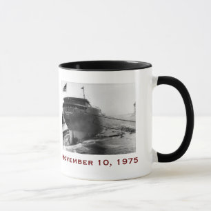 Mug L'Edmund Fitzgerald avec noms d'équipage