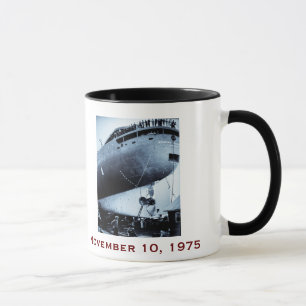 Mug L'Edmund Fitzgerald avec noms d'équipage
