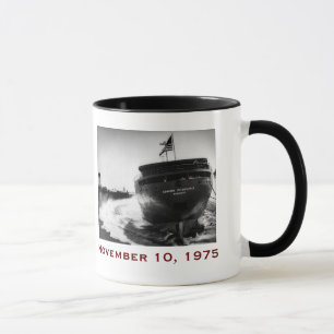 Mug L'Edmund Fitzgerald avec noms d'équipage