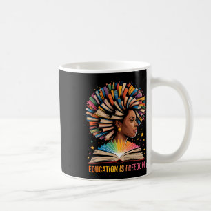 Mug L'éducation à l'histoire noire est la liberté Livr