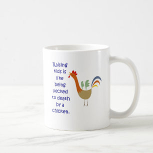 Mug L'éducation des enfants est comme être picoté 