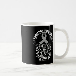 Mug L'éducation peut changer le cancer du cerveau dans
